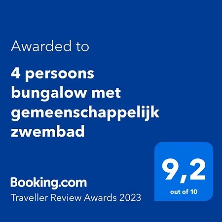 Holiday home 4 Persoons Met Gemeenschappelijk Zwembad
